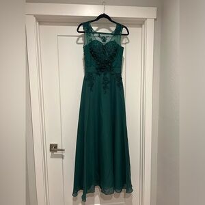 GRACE KARIN Chiffon Dress with Beading